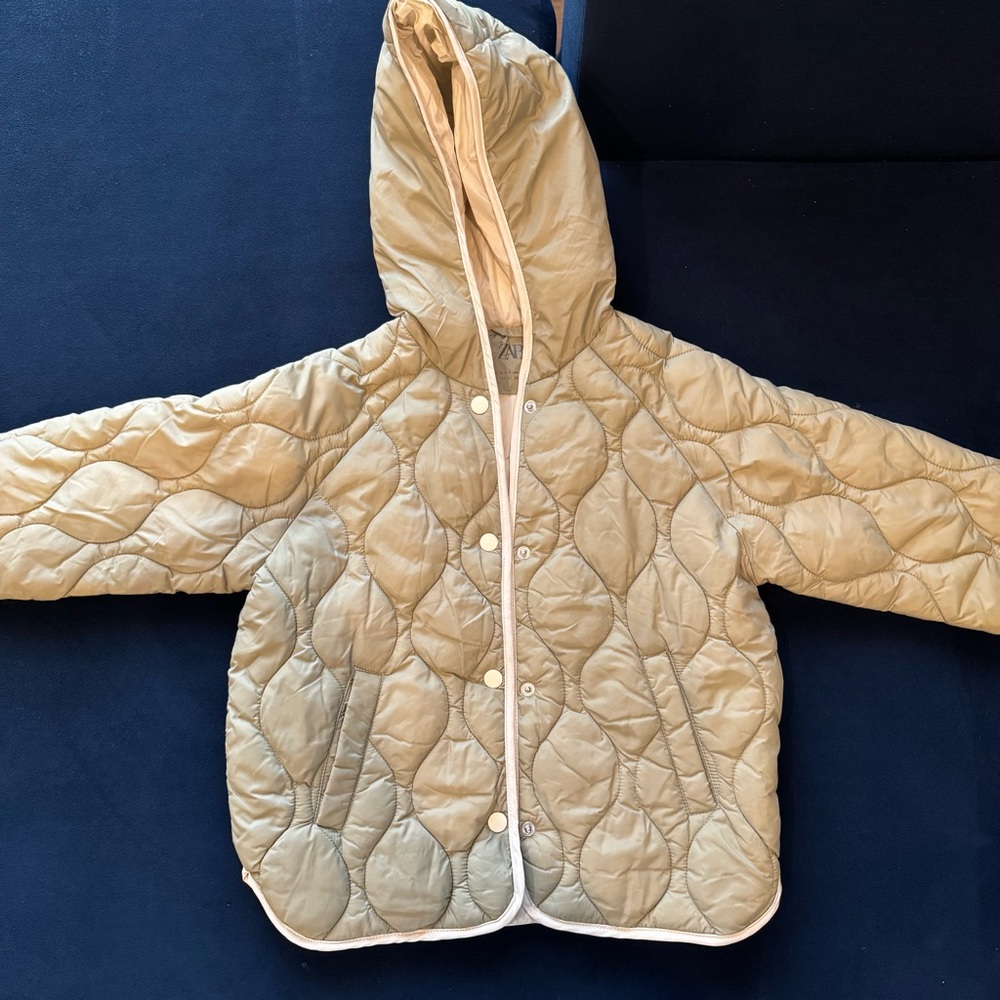 Zara Kids circular puffer Jacket